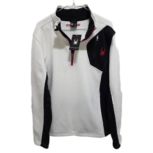 1149 Spyder NWT Fleece Lined Long Sleeve Pullover Jacket Womens - Picture 1 of 2